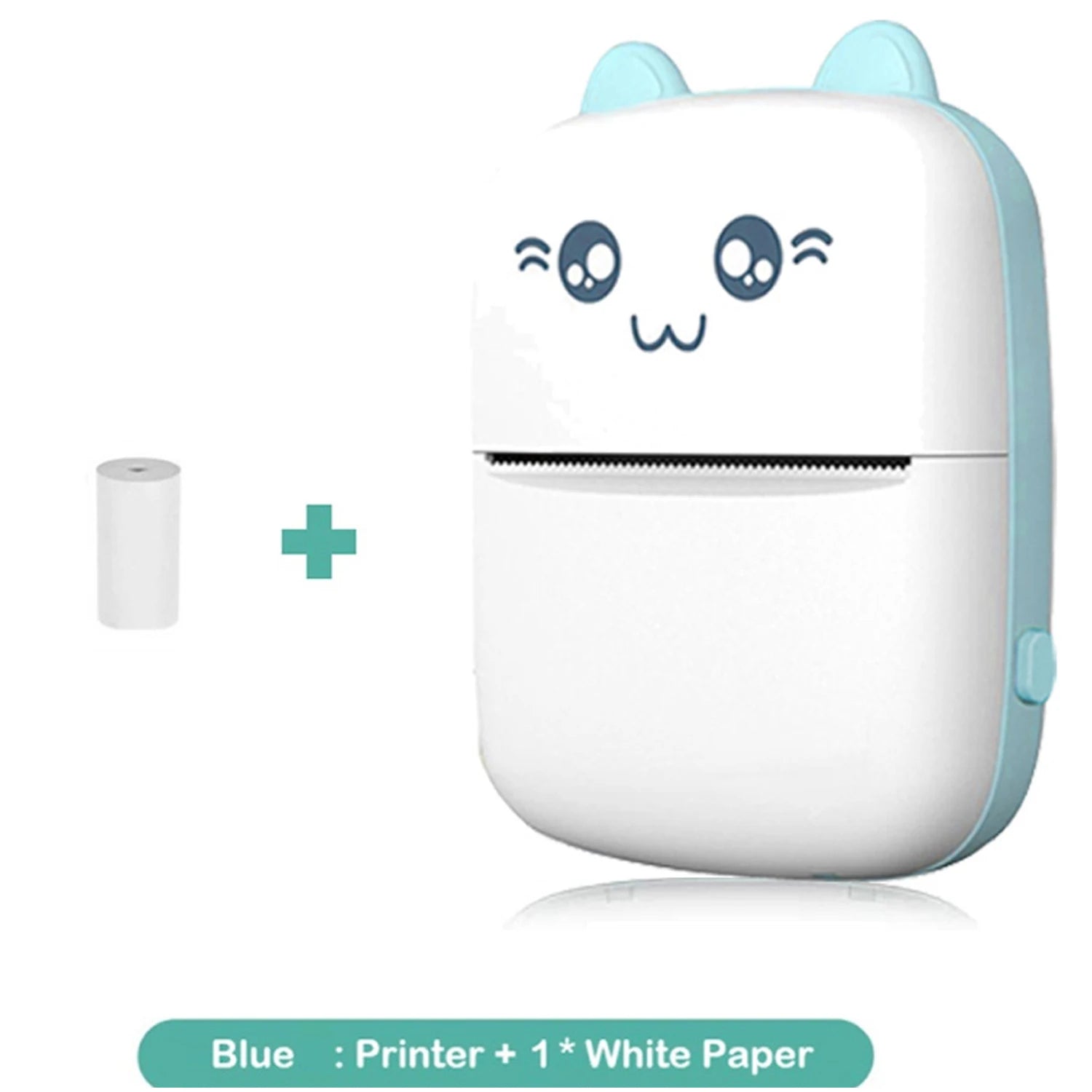 Portable Wireless Mini Thermal Printer for Photos, Receipts, Notes, and Labels - Inkless Printing Solution