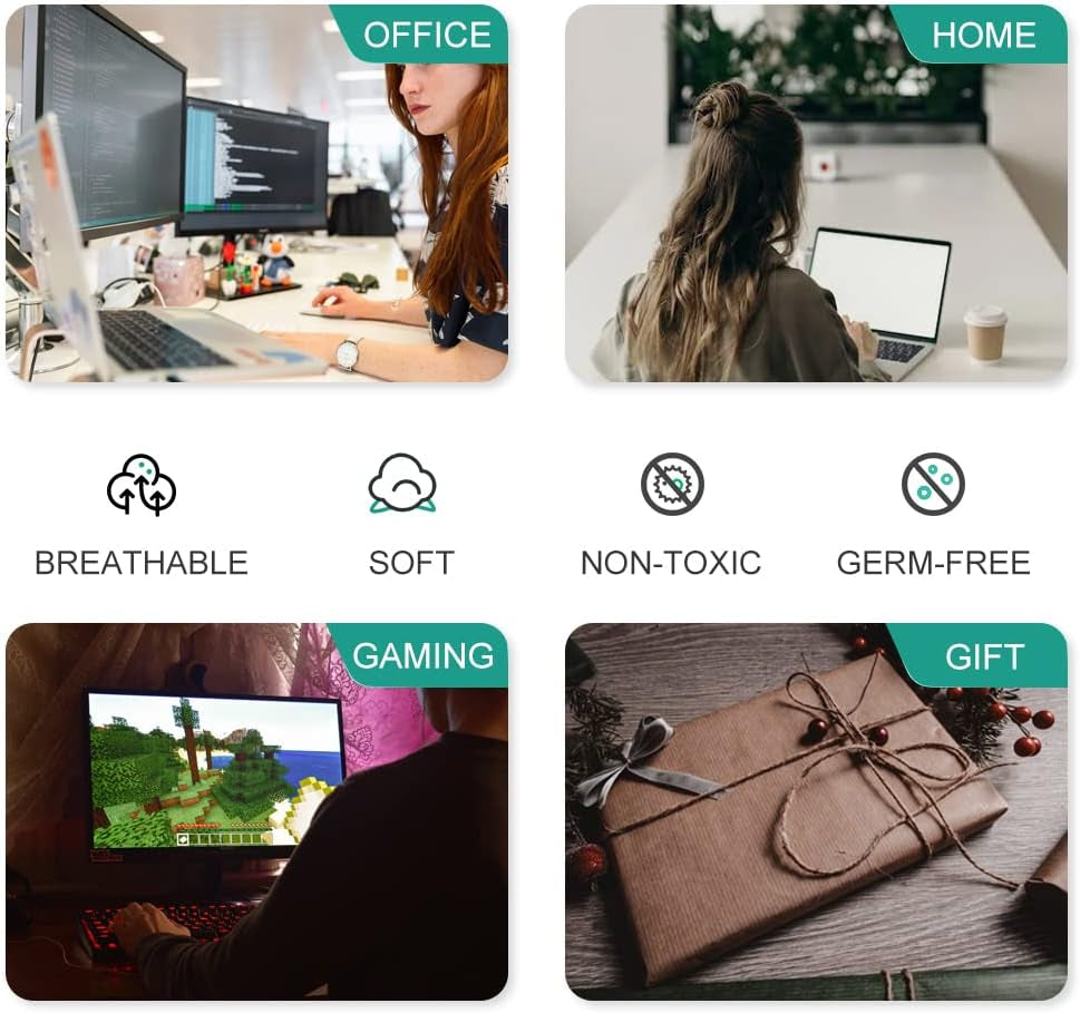 DKFVUA Japanese Cherry Blossom Large Mouse Pad, Desk Mat with Non-Slip Rubber Base Waterproof Keyboard Gaming Mousepad Large Desk Pad for Computers, Laptop,Gaming,Office & Home (31.3X11.8 Inches)